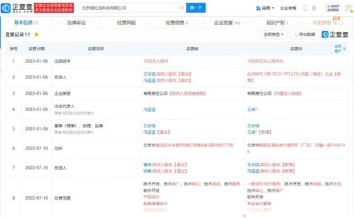 羅永浩新公司注冊資本激增至1億元，聚焦信息系統運維服務新高地